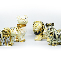 陶製動物置物（アーテサニア・リンコナダ・コレクション）